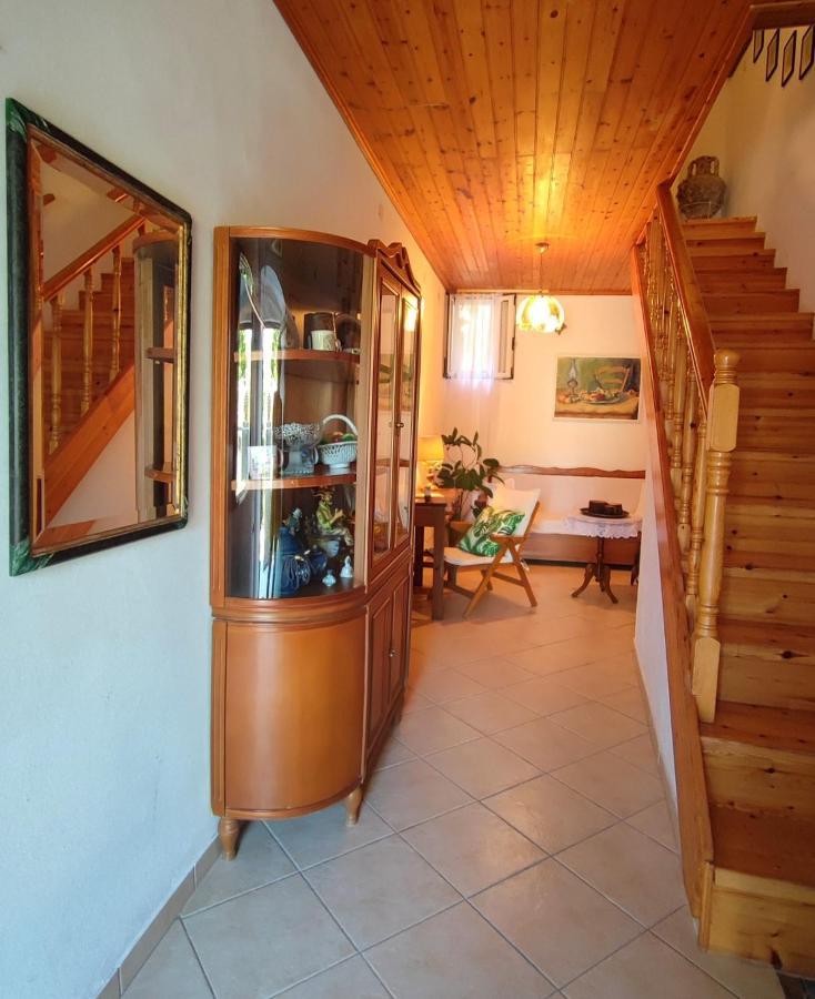 Retro Wooden House Gaios Villa Exteriör bild